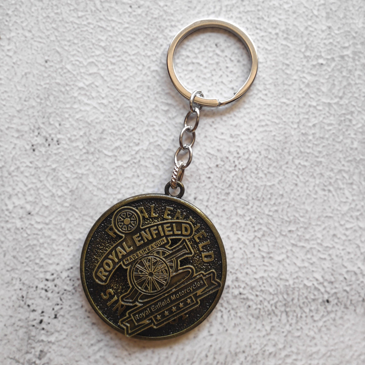 Royal Enfield Metal Rotating Keychains – Styletadka