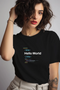 Hello World Coder T-shirt