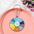 What to Eat Meal Rotating Keychain