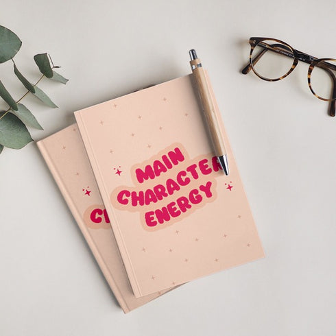 Main Character Energy Notebook