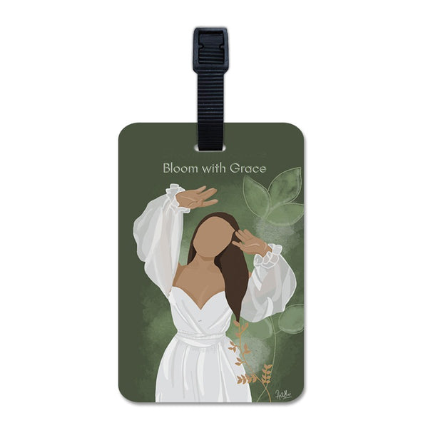 Bloom and Grace Luggage Tag