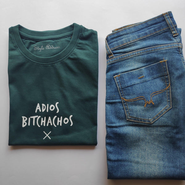 Adios Bitchachos T-shirt - Styletadka