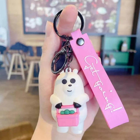 Bare Bear 3D Keychain - Styletadka