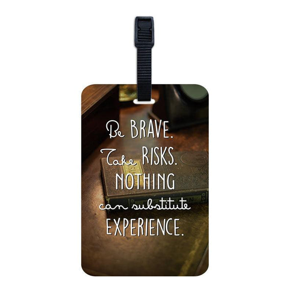 Be Brave Luggage Tag - Styletadka