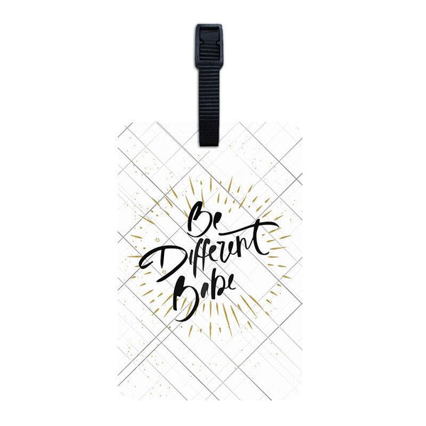 Be Different Babe Luggage Tag - Styletadka