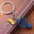 Blue French Horn HIMYM Keychain - Styletadka