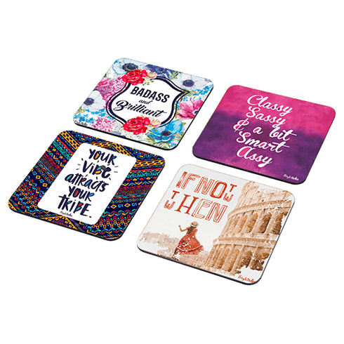 Boss Girl Coaster Set