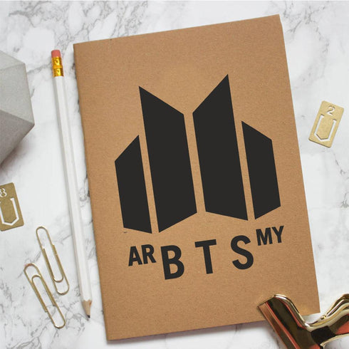 BTS Army Kraft Notebook - Styletadka