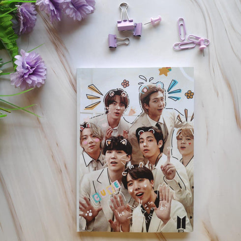 BTS Characters Notebook - Styletadka