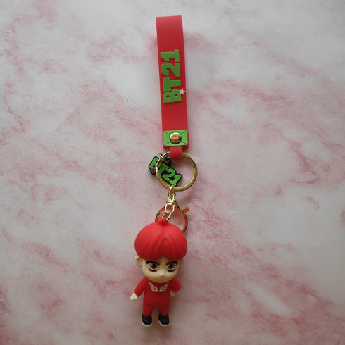 BTS Tiny Tan 3D Keychains - Styletadka