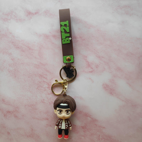 BTS Tiny Tan 3D Keychains - Styletadka