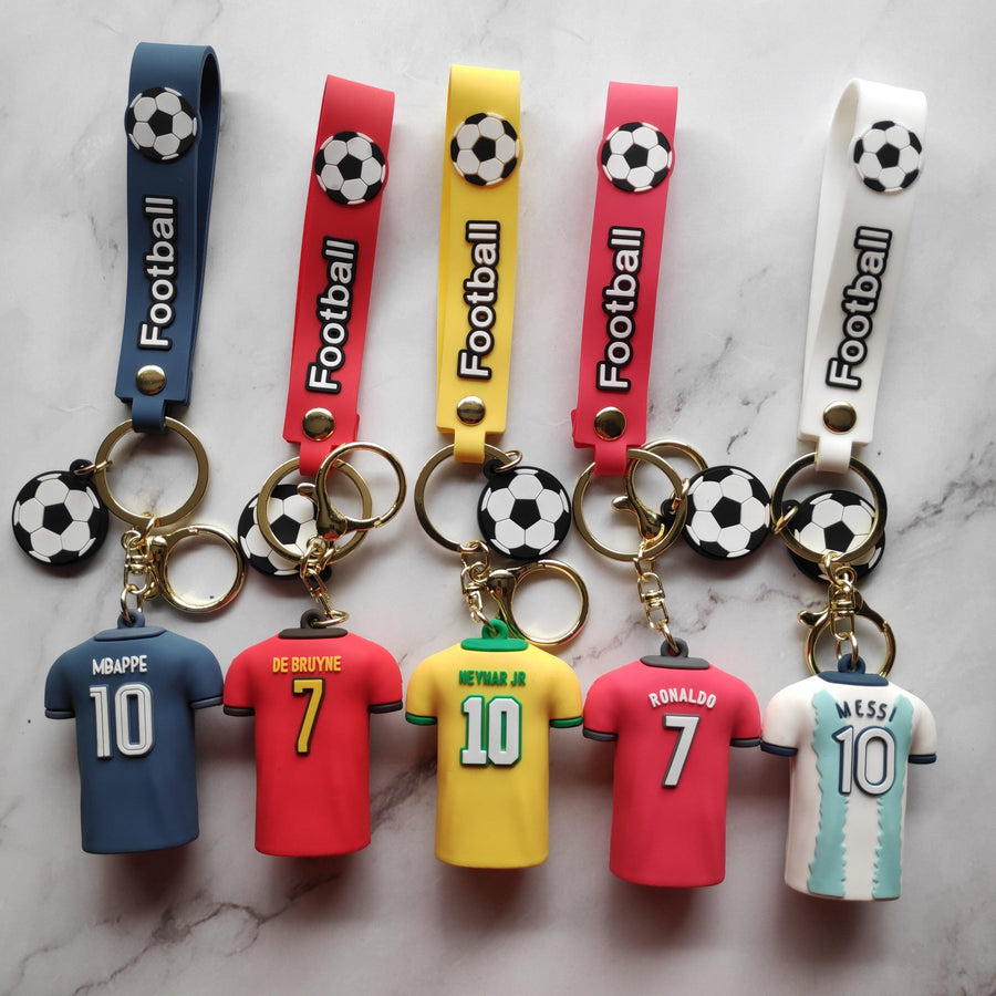 3D Football Keychains - Backside- Styletadka