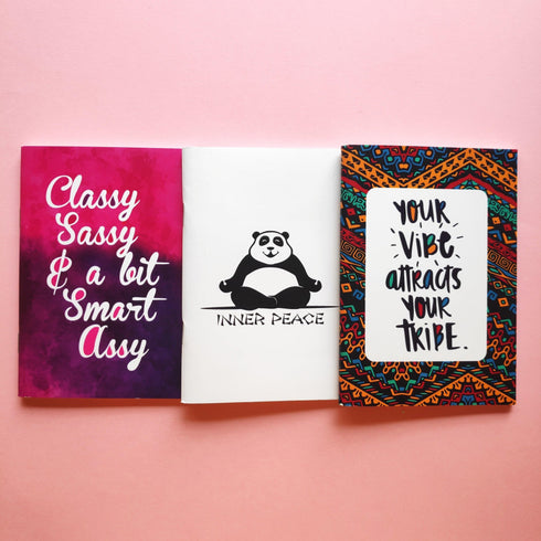 Girl Boss Pocket Diaries - Pack of 3 - Styletadka