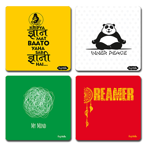 Graphic Design Acrylic Coasters