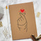 Korean Love Kraft Notebook - Styletadka