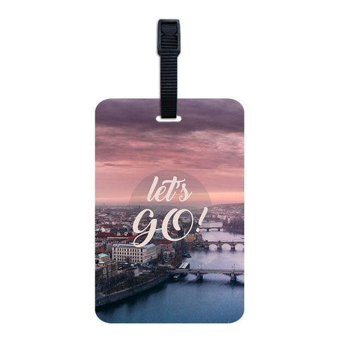 Lets GO! Luggage Tag - Styletadka