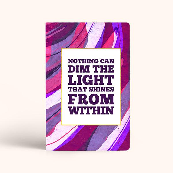 Light Shines From Within Weekly Planner