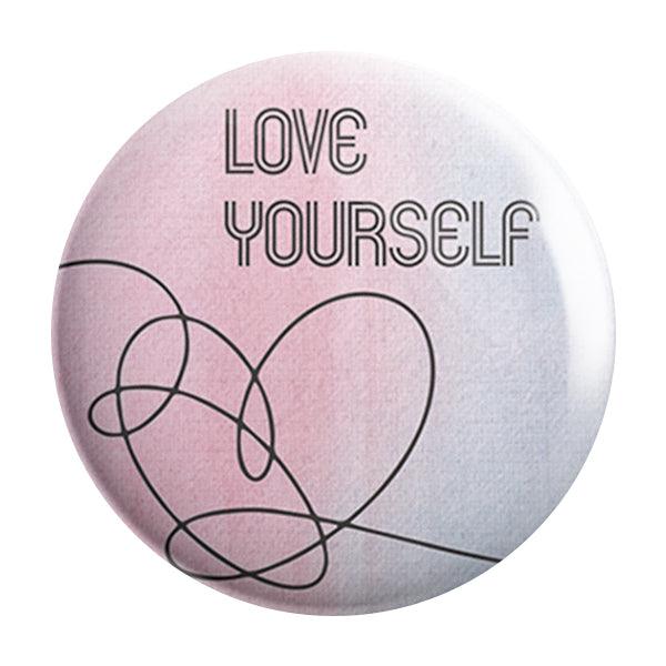 Love Yourself BTS Badge Magnet - Styletadka