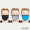 Plain Mask Set 2 (Pack of 3) - Black, Grey, Blue - Styletadka