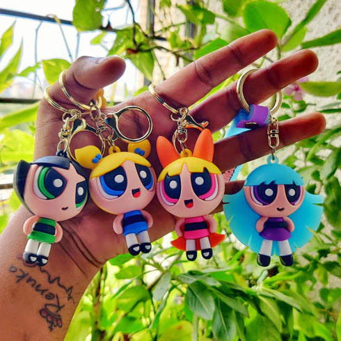 Powerpuff Girls 3D Keychains - Styletadka