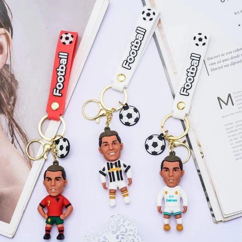 Ronaldo Figure 3D Keychains - Styletadka