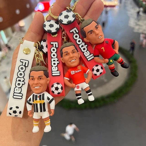 Ronaldo Figure 3D Keychains - Styletadka