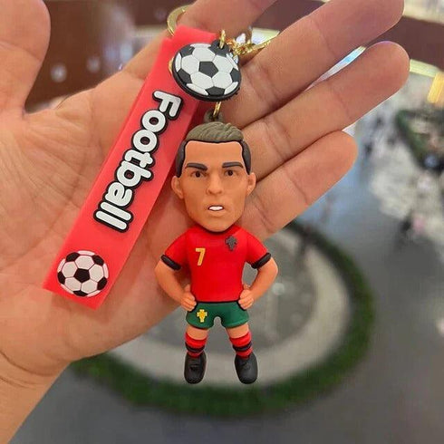 Ronaldo Figure 3D Keychains - Styletadka