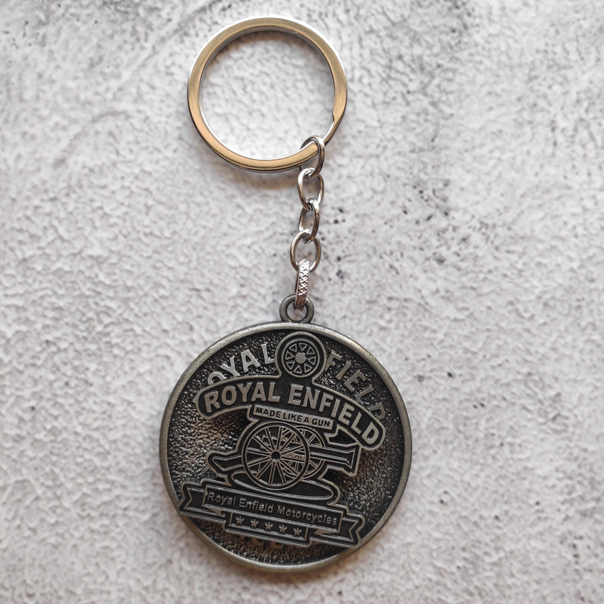 Royal Enfield Metal Rotating Keychains – Styletadka