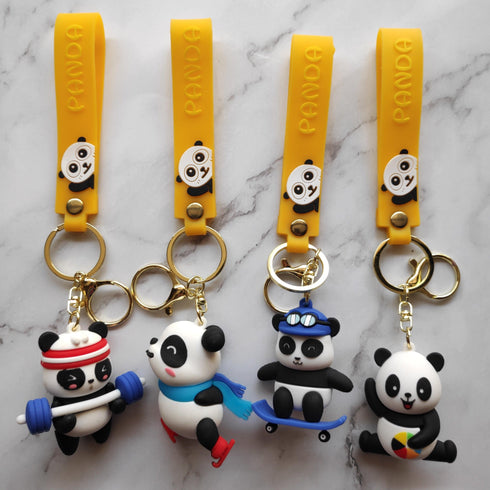 Sports Panda 3D Keychain - Styletadka