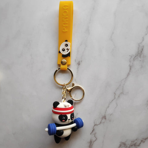 Sports Panda 3D Keychain - Styletadka