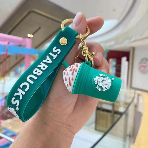 Starbucks Milk Tea Cup Keychains - Styletadka