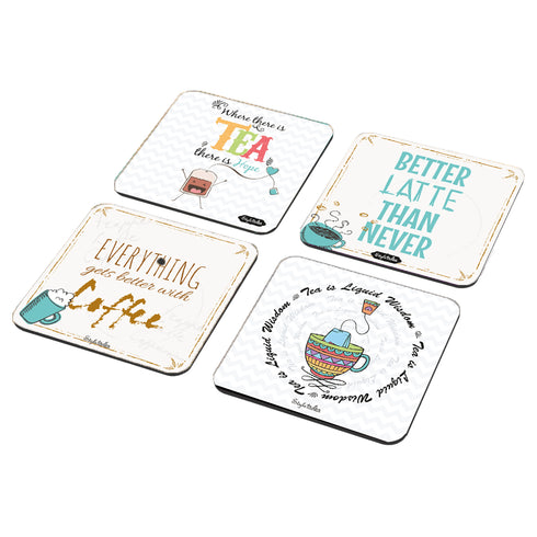 Tea vs Coffee Acrylic Coasters