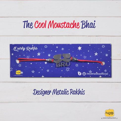 The Cool Moustache Bhai Rakhi 