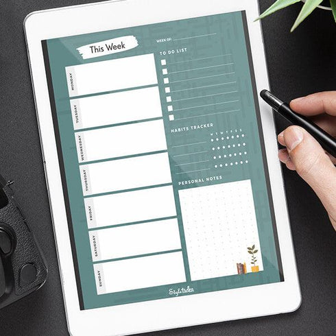 This Week - Weekly Planner Printable Download